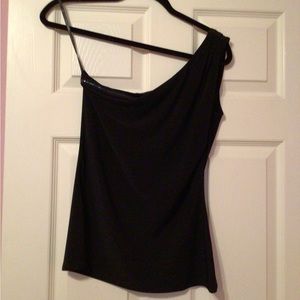 White House Black Market one shoulder top